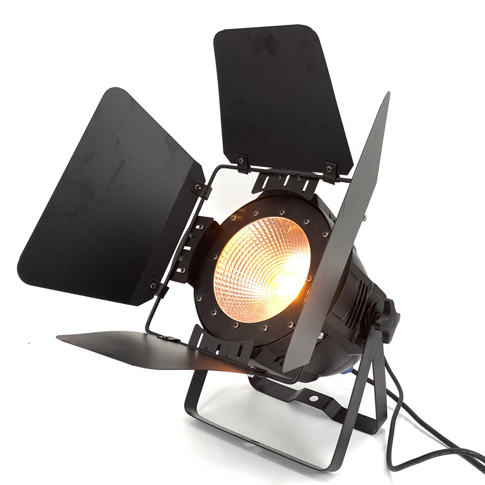 200 W COB LED Par Licht mit Scheunentüren RGBWA UV 6in1 Wash DJ Dmx Control Bühneneffekt