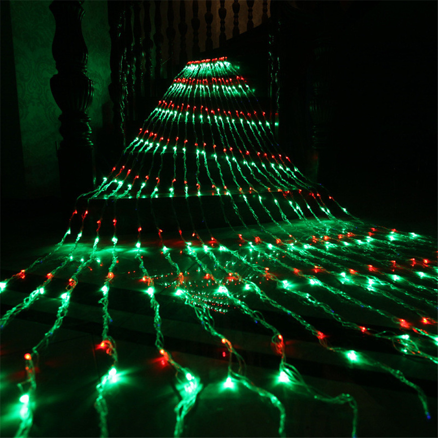 220V EU Stecker 3*2/3*3M Led Wasserfall Meteorschauer String Licht Weihnachten Fee licht Girlande für Weihnachten Garten Hochzeit Party Decor