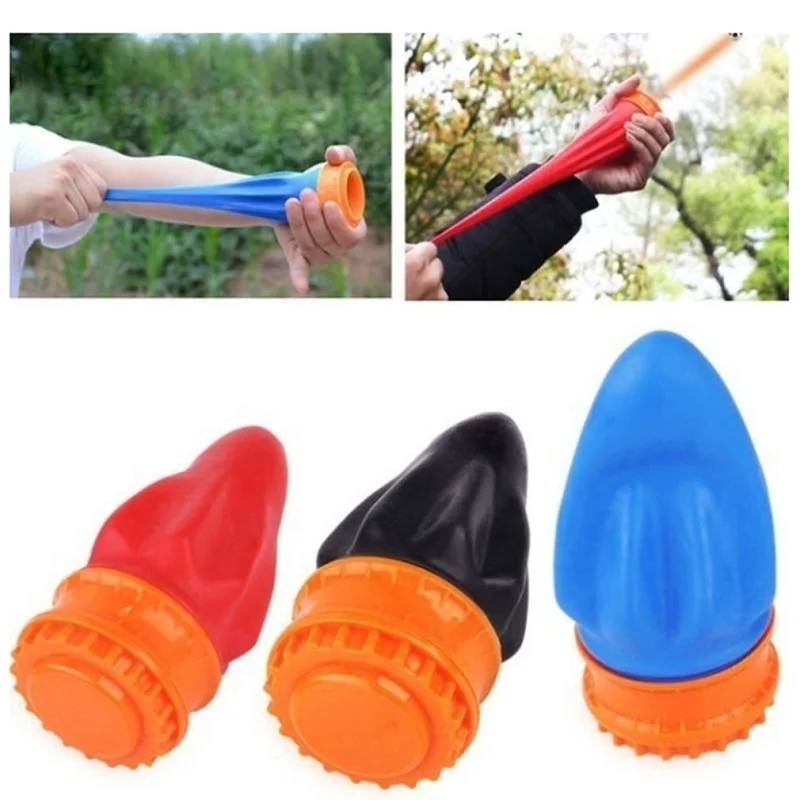 Bolso speelgoed estilingue catapulta munição pow seta boné hamer handvat doel en vervanging bolsas jacht shot edc auto defesa engrenagem