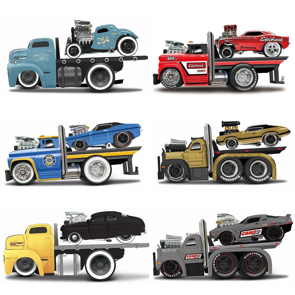 Maisto 1:64 conjunto de vehículos de transporte muscular serie Die Cast pasatiempos coleccionables juguetes de modelos de motocicleta