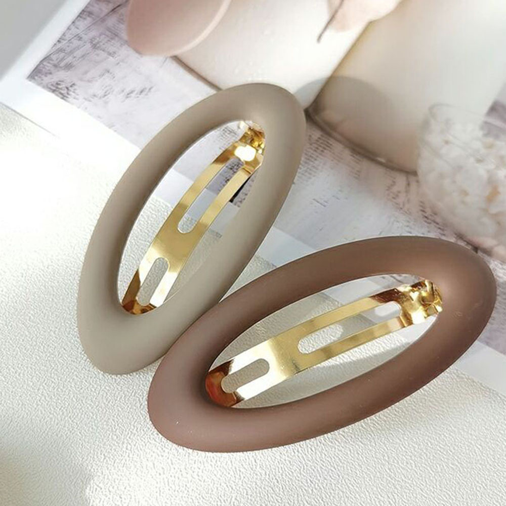 Pinzas para el cabello mate para mujer, horquillas coreanas, pasador para el cabello, soporte para cola de caballo, accesorios para el cabello para niña