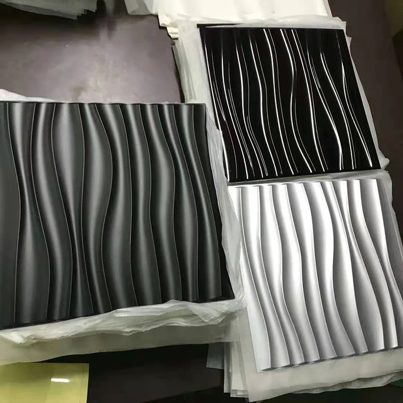 30X30ซม.3D สามมิติสติ๊กเกอร์ติดผนังตกแต่งห้องนั่งเล่นวอลล์เปเปอร์ภาพจิตรกรรมฝาผนังกันน้ำ3d ผนังแผงแม่พิมพ์ห้องน้ำห้องครัว