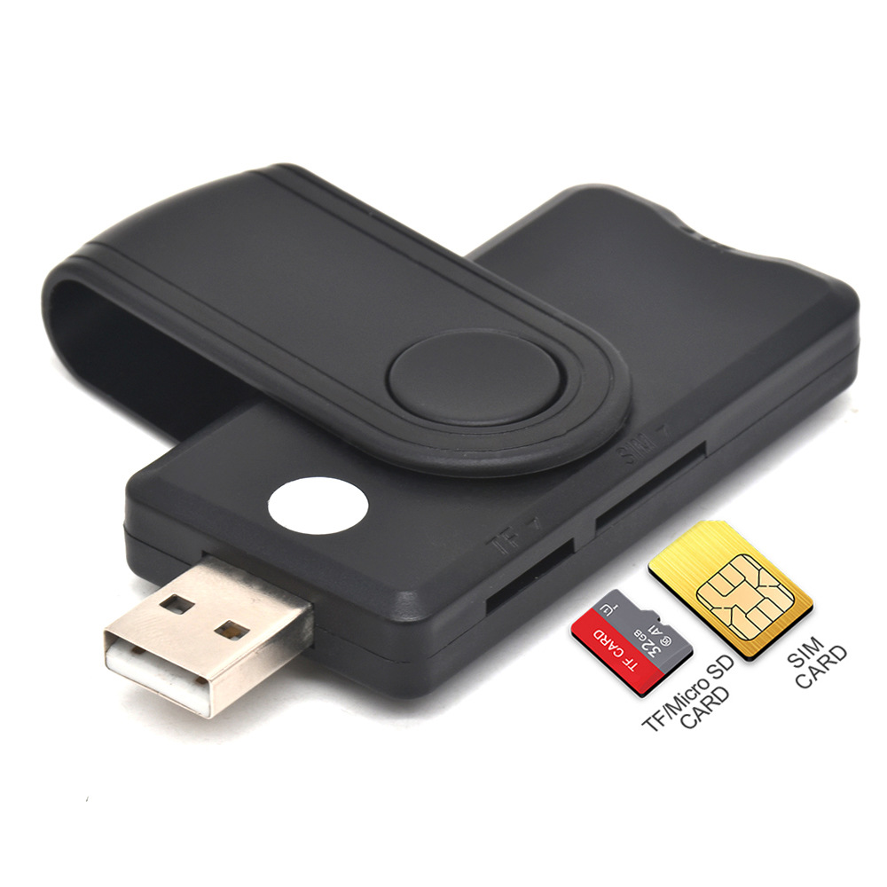 UTHAI Windows 7 8 10 Linux OS、USB SIM スマートカードリーダー、銀行カード IC/ID EMV SD TF MMC カードリーダー USB-CCID ISO 7816