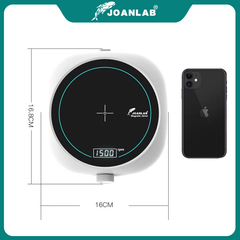 JOANLAB Official StoreดิจิตอลจอแสดงผลMagnetic Stirrer Labอุปกรณ์แม่เหล็กAgitatorผสมแม่เหล็ก110V-220Vผัดบาร์