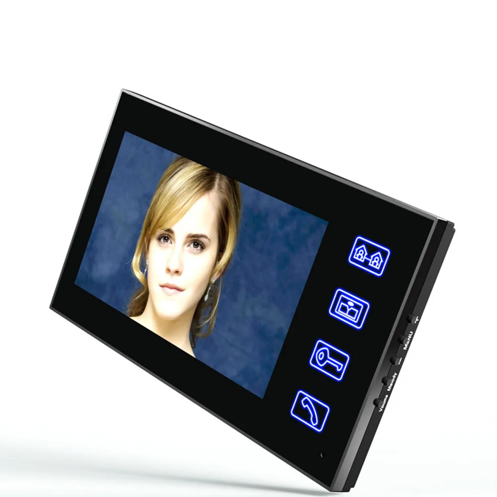 RFID Door Access Control Kit, Video Door Phone Intercom System, Electric Strike Lock, Controle Remoto Sem Fio, 7 "LCD, Câmera ao ar livre