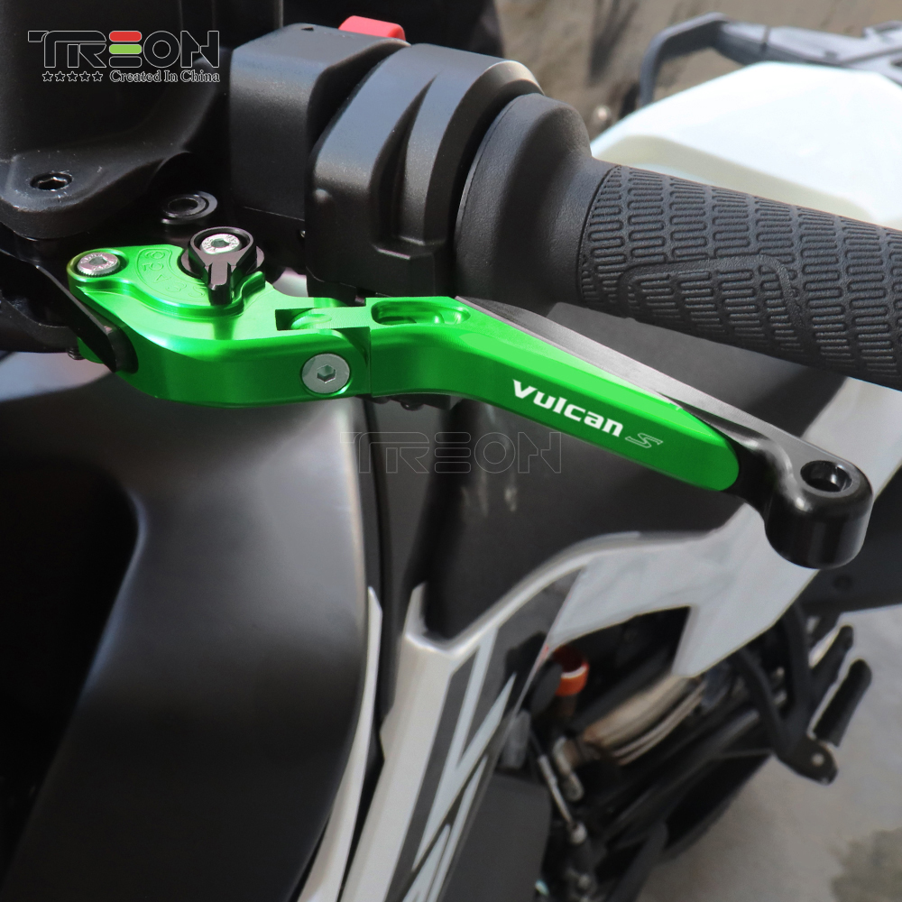 Untuk KAWASAKI VULCAN S 650 VN VN650 2015-2017 2018 2019 Sepeda Motor Dapat Dilipat Kopling Rem CNC Tuas Aluminium