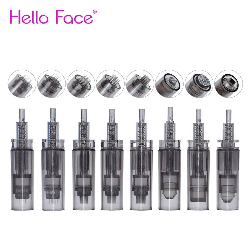 10/20 Pcs เคล็ดลับเข็มสำหรับ Ultima Dr. ปากกา A7 Microneedle ไฟฟ้าลาก Nano ตลับเข็ม9 12 24 36 42 nano Micro-เข็ม