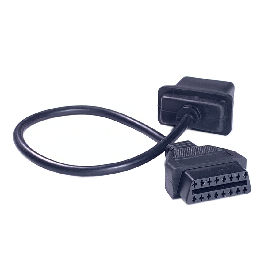 ZJD-Voor Toyota 17Pin Naar 16 Pin Voor Obd Obd2 Adapter Kabel Lood Diagnostische Interface 17 Pin Obdii Verlengkabel