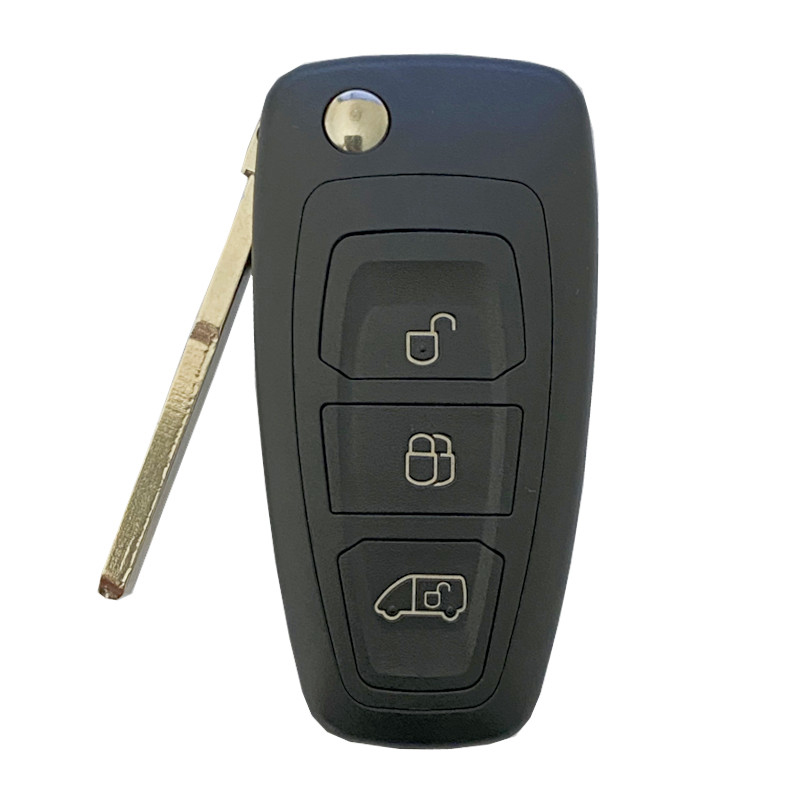 CN 018057 Llave abatible de 3 botones y 434MHz para Ford Transit/personalizado 2014-2016 mando a distancia FCCID BK2T-15K601-AA/ AB/AC