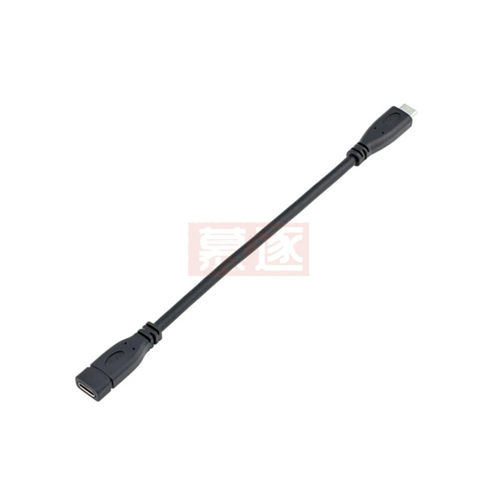 USB C Kabel Ekstensi USB 3,1 Kabel Video Data Usb-c Pria/Wanita Kabel Ekstensi Konektor Kabel Ekstensi 0,2,5 M/1M
