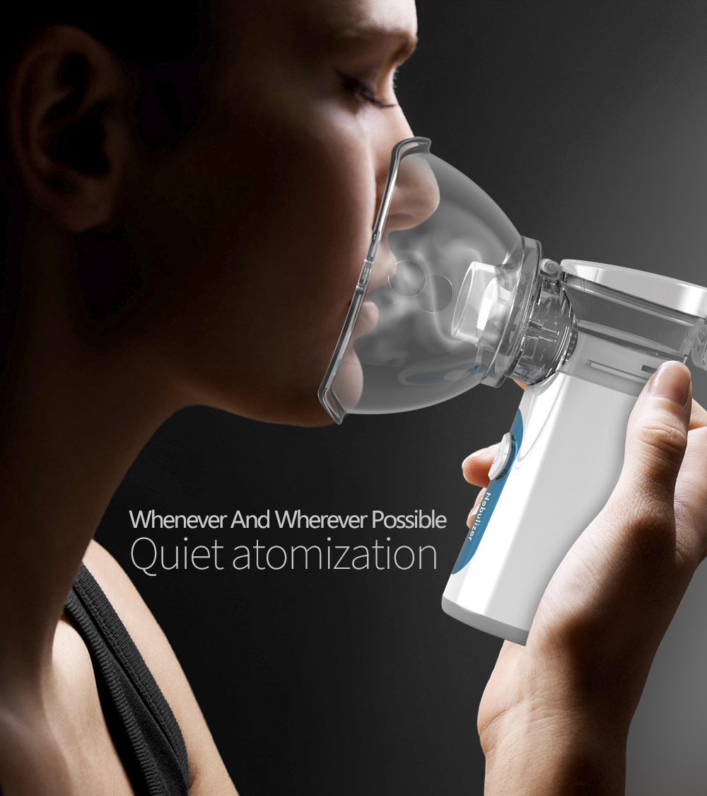 Przenośny przenośny autoclean inhalator nebulizator Mesh Atomizer cichy inhalator nebuliser inhalator dla dzieci nebulizador portatil