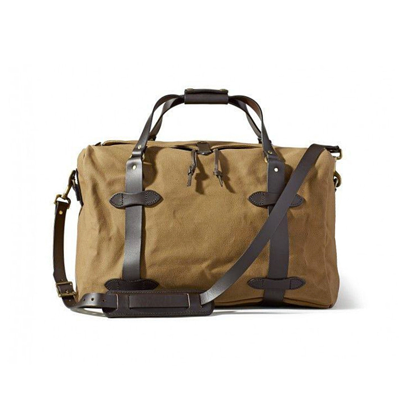 CD70325 Size 50x 33 X 30 Super Quality Genuine Cowhide & 22oz Wax Canvas Water Proof YKK Zipper Vintage Duffle Bag
