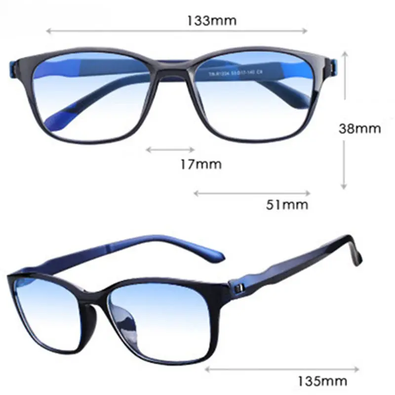 May Flower-gafas de ordenador antirayos azules TR90, montura de gafas para presbicia para hombres, gafas de lectura para mujeres, gafas de grado para hombres