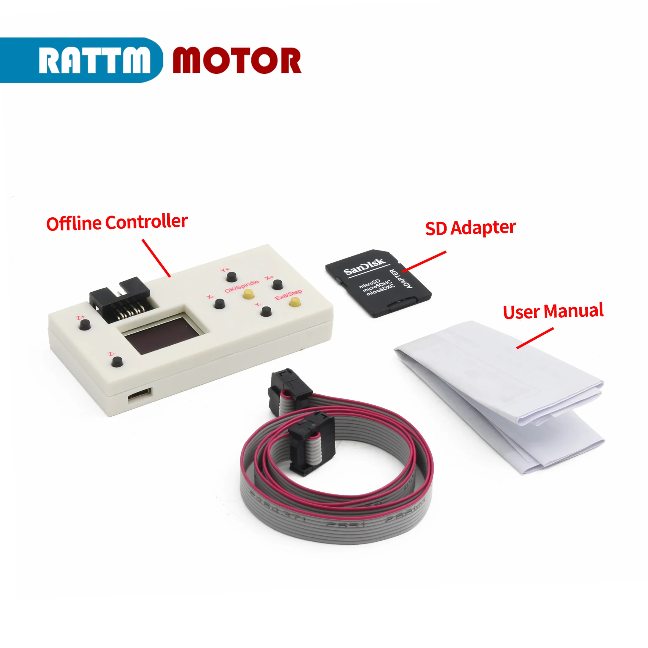 Fresatrice per router CNC a 3 assi GRBL 3018 Pro MAX + pinza ER11 + controller offline