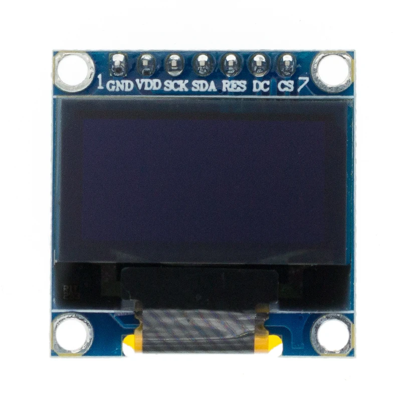 Original 0.96 "oled spi/iic i2c branco/azul/amarelo azul 0.96 polegada módulo oled 128x64 oled lcd módulo de exibição led para arduino