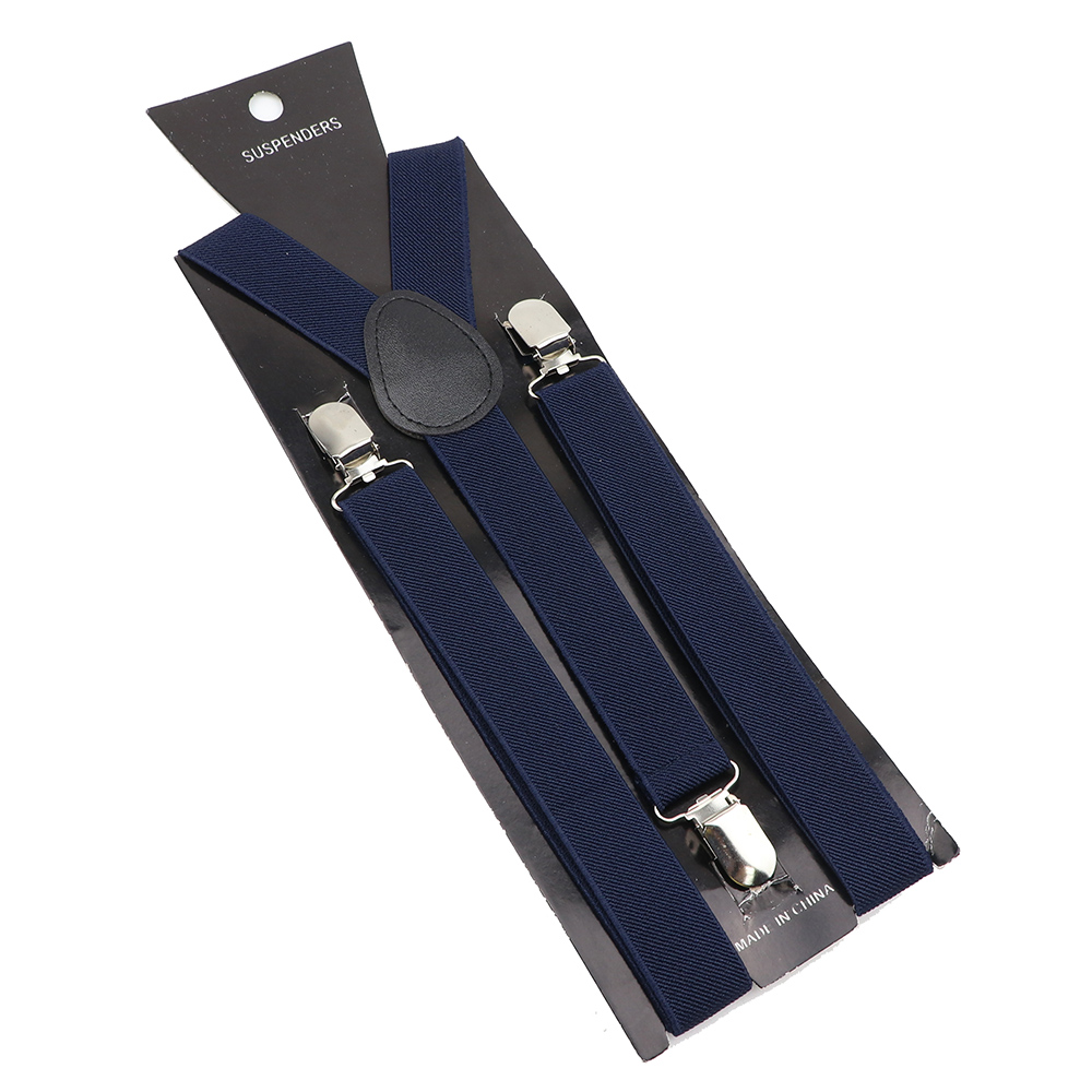 Tirantes de cuero elásticos de Color sólido para hombres y mujeres, correas ajustables en negro, azul y rojo para traje de boda, accesorios para falda, regalo