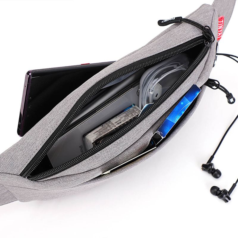 Mode Männer Taille Tasche Fanny Pack Pouch Sport Gürtel Hüfte Brust Crossbody Schulter Geldbörse