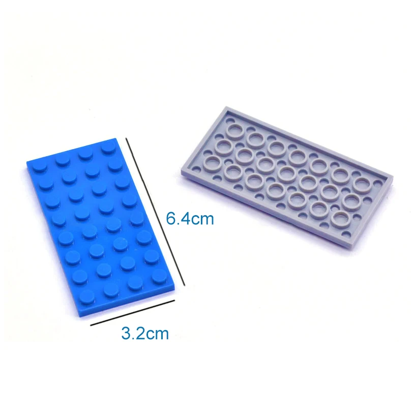 15 Chiếc DIY Khối Xây Dựng Mỏng Hình Viên Gạch 4X8 Chấm Bi 12 Màu Giáo Dục Sáng Tạo Tương Thích Với Thương Hiệu Đồ Chơi cho Trẻ Em 3035
