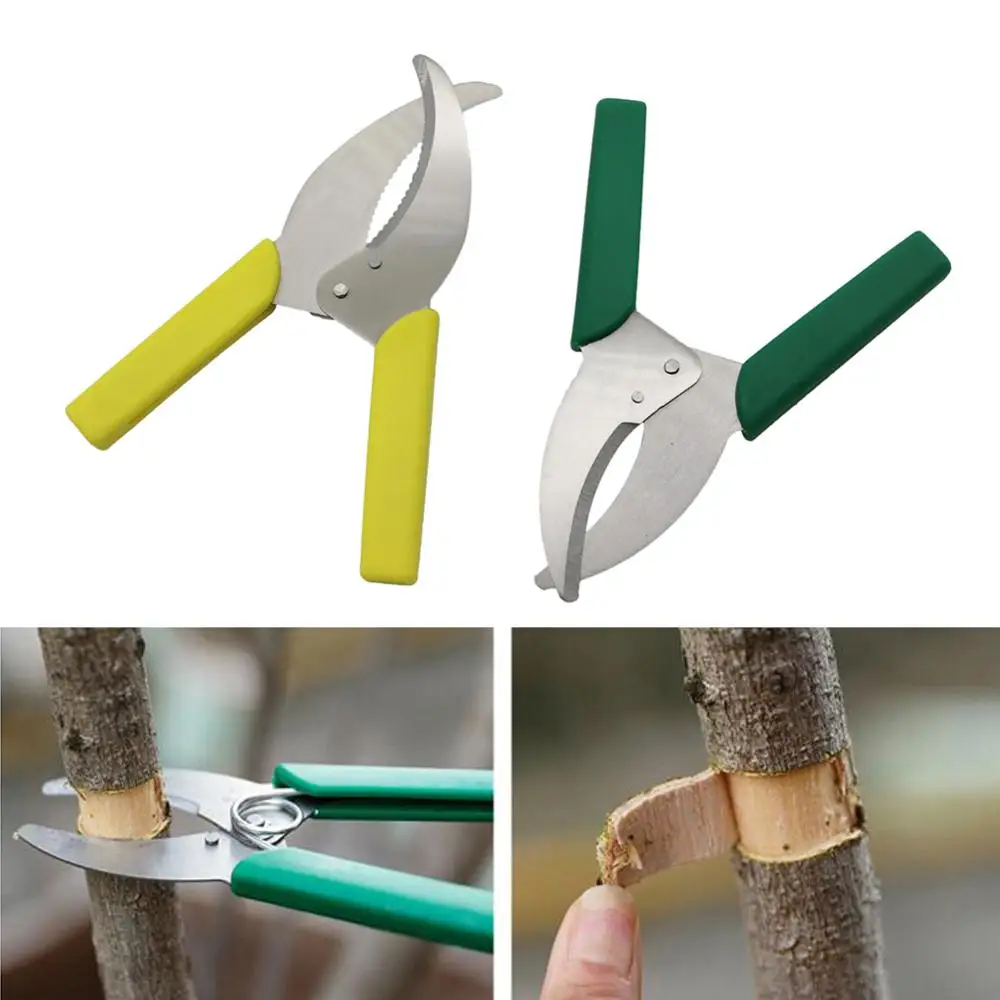 Sắc Nét Tước Dao Gọt Vỏ Vườn Cành Cây Vòng Sủa Kéo Cắt Kéo Girdling Cắt Prunning Dụng Cụ Vườn Dụng Cụ Cầm Tay