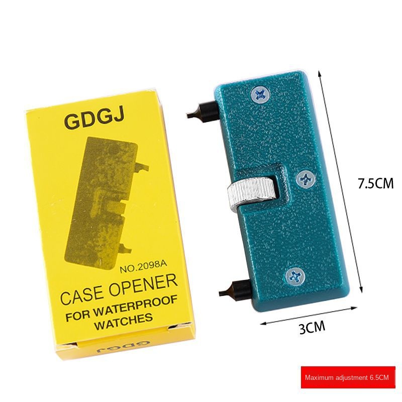 Apri orologio Strumento di riparazione orologio portatile Orologio posteriore aperto Chiave a vite Dispositivo di rimozione della copertura Riparazione dell'orologio Riparazione Strumenti per orologiaio