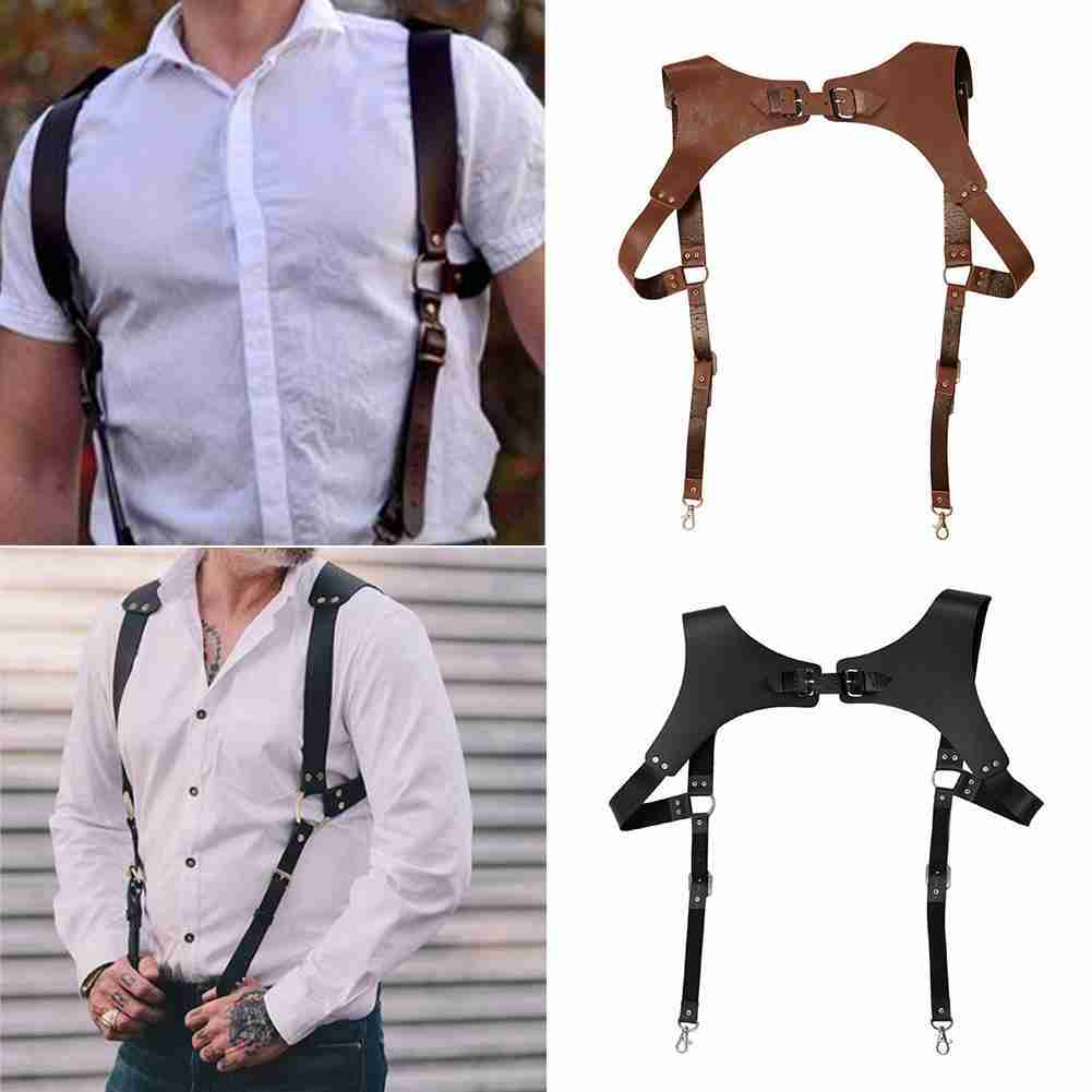 Camisa para Cinto com gravatas antiderrapantes para homens e mulheres, suspensórios, gravata borboleta, costas em Y, suspensório elástico ajustável, cintos para homens