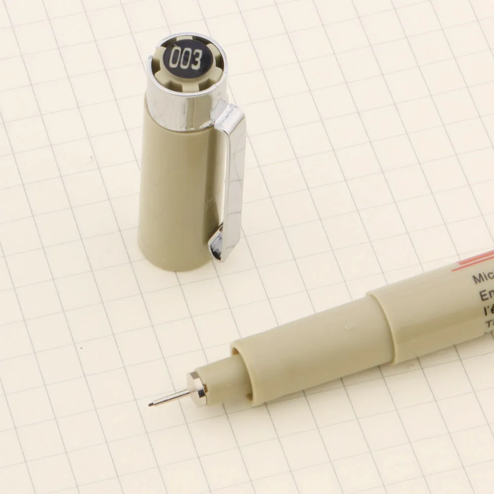 Chất Lượng Cao Micron Sắc Tố Neelde Bàn Chải Mềm Bút Vẽ 003 005 Chống Nước Bút Đánh Dấu Vẽ Văn Phòng Phẩm Vật Dụng Văn Phòng