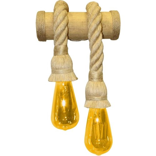 M'art Home Wall Sconce ไม้ไผ่ Dual