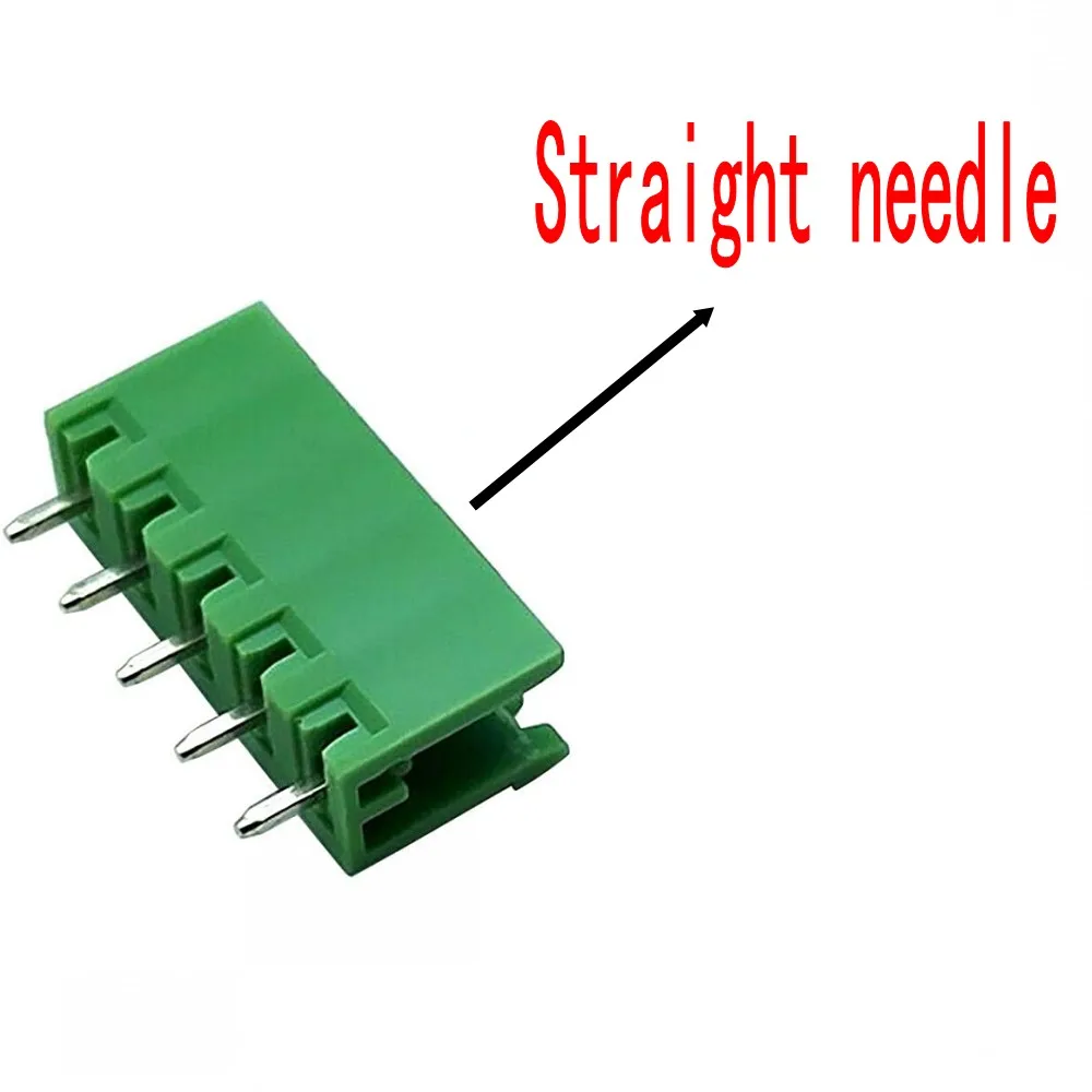 100PCS Pitch 5,08mm Terminal Block Stecker 2EDG 5,08mm 2-12 Pin PCB Schraube Stecker Terminal Block KF2EDG Buchse PCB Schraube
