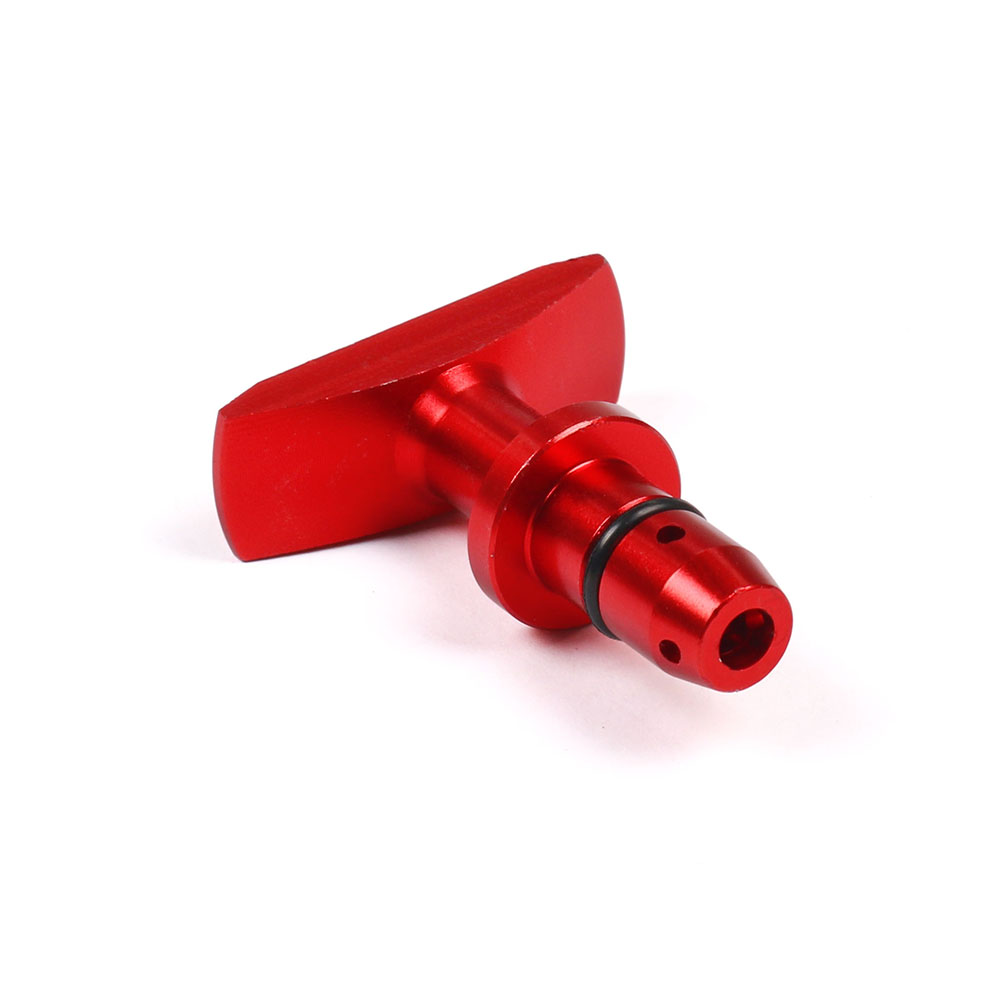 ユニバーサル車のオイルディップスティックプルハンドルエンジンオイルプルハンドルアルミビレット真新しいユニバーサル自動車交換 BX 102191