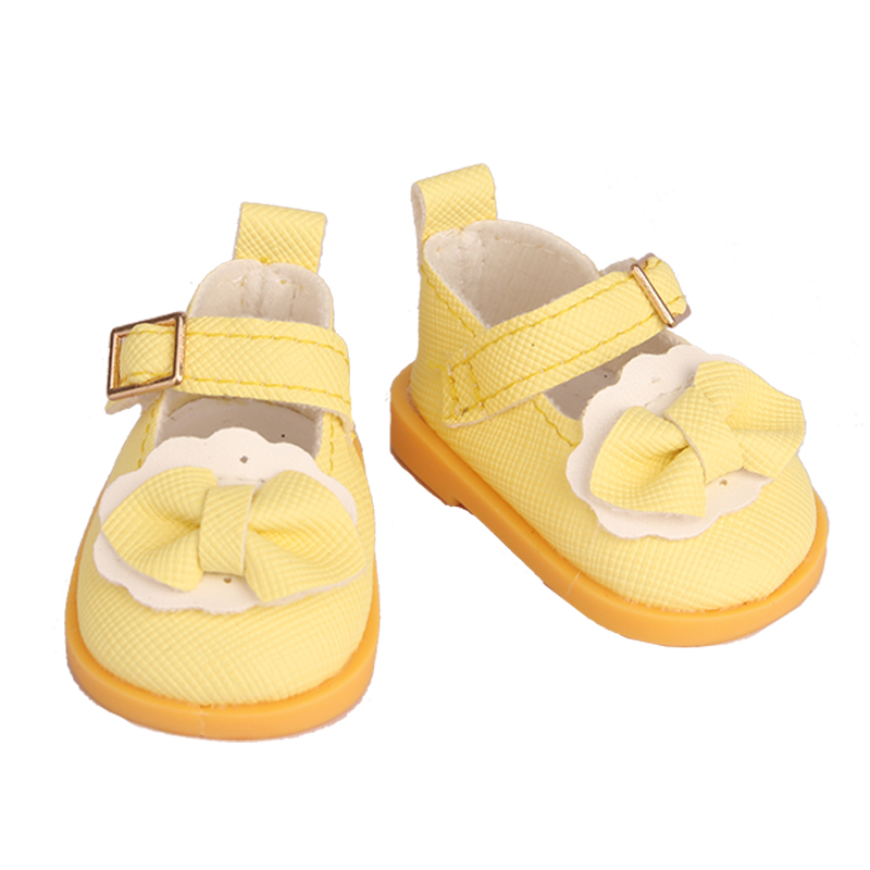 Sapatos de boneca de algodão de 5 cm cabem 20 cm 14 polegadas bonecas 10 cores couro do plutônio rendas mini sapatos de boneca para bdj russo diy bonecas artesanais