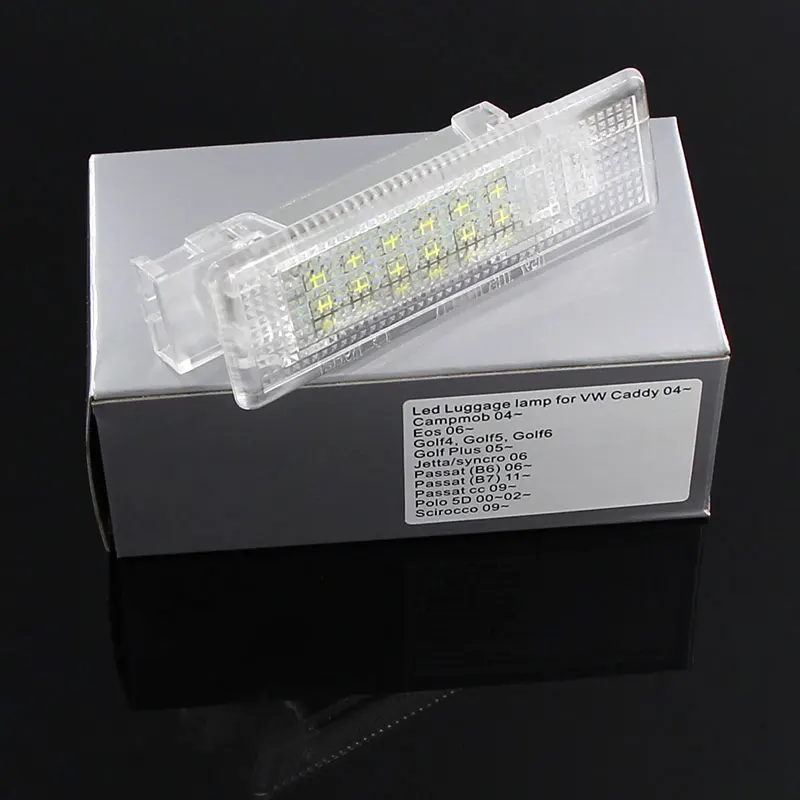 1x luces LED para maletero de equipaje para VW Golf MK5 MK6 MK7 Jetta Passat B6 B7 B8 CC Scirocco Tiguan Touran Touareg T5