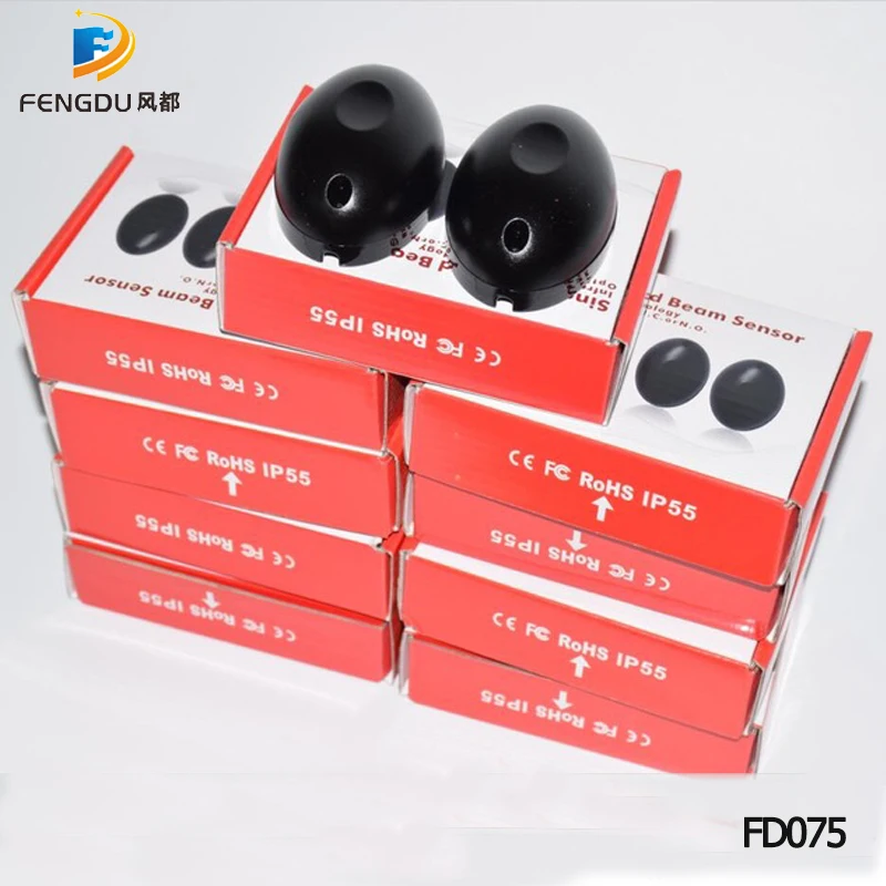 10 Cặp/lô 10M 12VAC/DC An Toàn Có Dây Photocell Cảm Biến Hồng Ngoại Tự Động Cửa Ra Vào Và Cửa Cổng Nhà Để Xe Mở