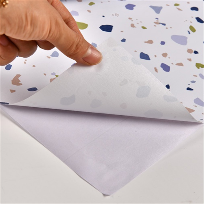 Hiện Đại PVC Tự Dính Giấy Dán Tường Không Thấm Nước Terrazzo Bóc Và Dán Cho Nhà Bếp Lật Số Để Bàn Nhà Đề Can Dán Tường