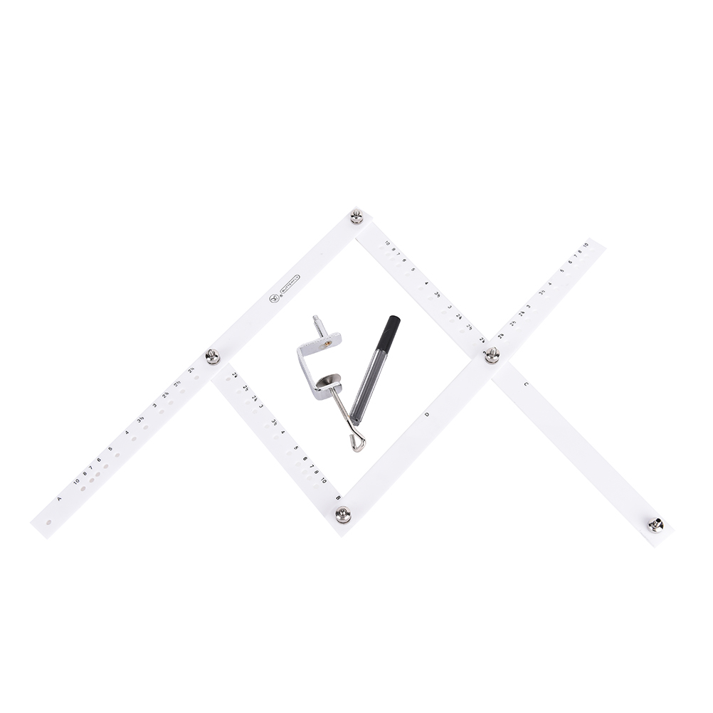 Hot Sale 34cm Drawing Ruler Artist Pantograph Folding Ruler Reducer Enlarger Tool Art Craft For Office School Supplies