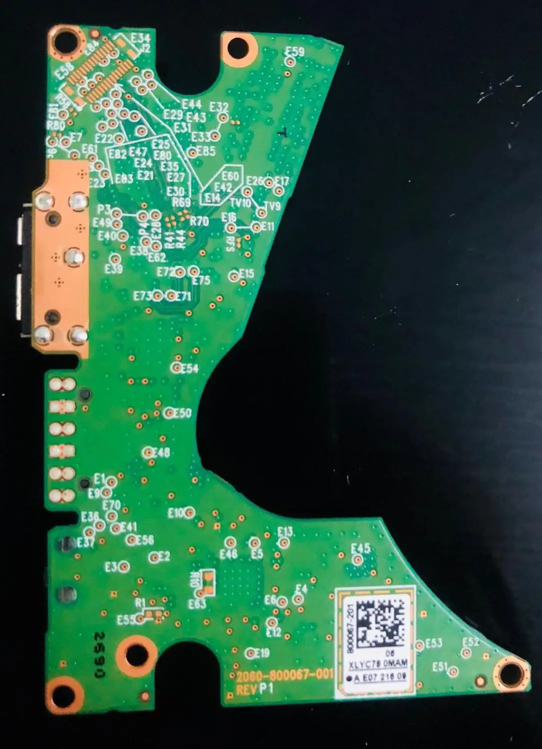 Miễn Phí Vận Chuyển HDD PCB Logic Tàu 2060-800067-001 Tái Bản P1 Cho Ổ Cứng HDD Western Digital Sửa Chữa Dữ Liệu phục Hồi
