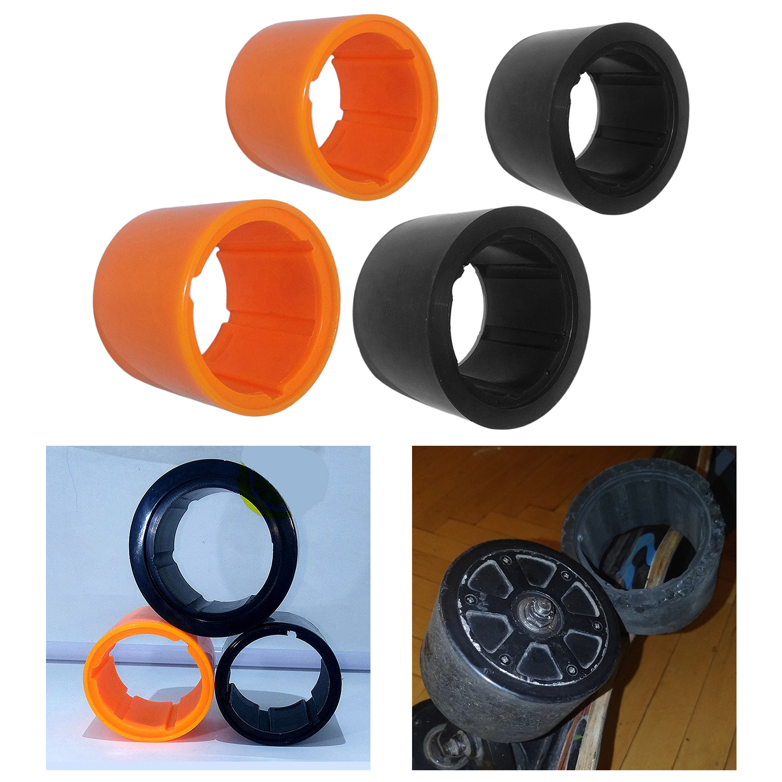 Skateboard électrique Skin Longboard PU Cover, Perfect Accessrespiration, Motor Opathy