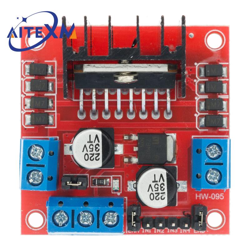L298N DC Motor Treiber Modul L298N Schrittmotor Smart Car Robot Breadboard Peltier High Power L298 DC Motor Treiber für Arduino