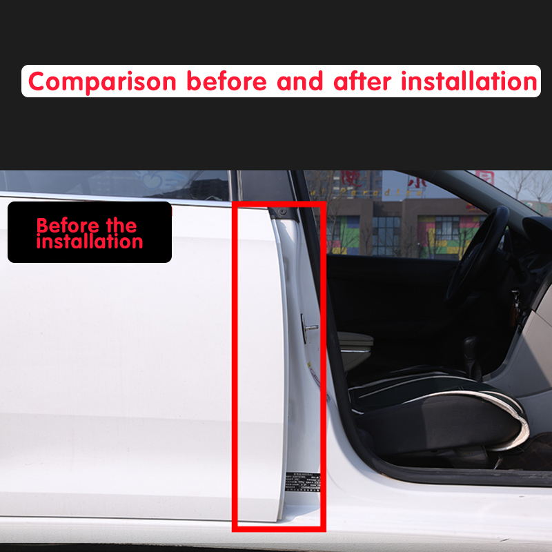 2 Chiếc Cửa Xe Cao Su Dây Chất Độn Cửa Xe Ô Tô Weatherstrip Cho B Trụ Cột Bảo Vệ Keo Dải Silicon Cho Tự Động đệm Cửa