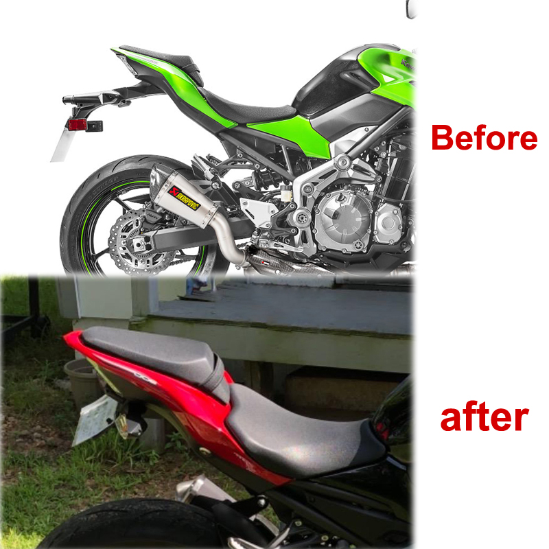 Для Kawasaki Z900 2017 2018 2019 2020 2021 2022-2024 задний хвост аккуратный держатель номерного знака комплект для устранения крыльев мотоцикла