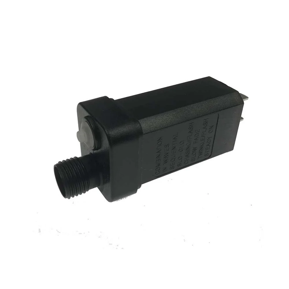 EU Anh Mỹ Âu Cắm Dùng Bộ Chuyển Đổi Ổ Cắm Đôi 24V/30V Điện Áp Thấp biến Áp Vườn Lồng Đèn Phụ Kiện & 8 Chức Năng