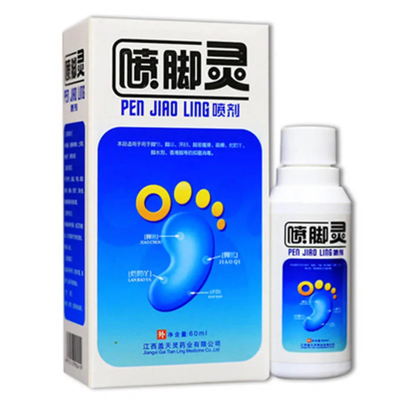 Semprotan Beri-beri Uniseks Cocok untuk Kaki Bau Kaki Kurap Kaki Gatal Kaki Busuk Kaki Hong Kong Semprotan Kaki Semangat