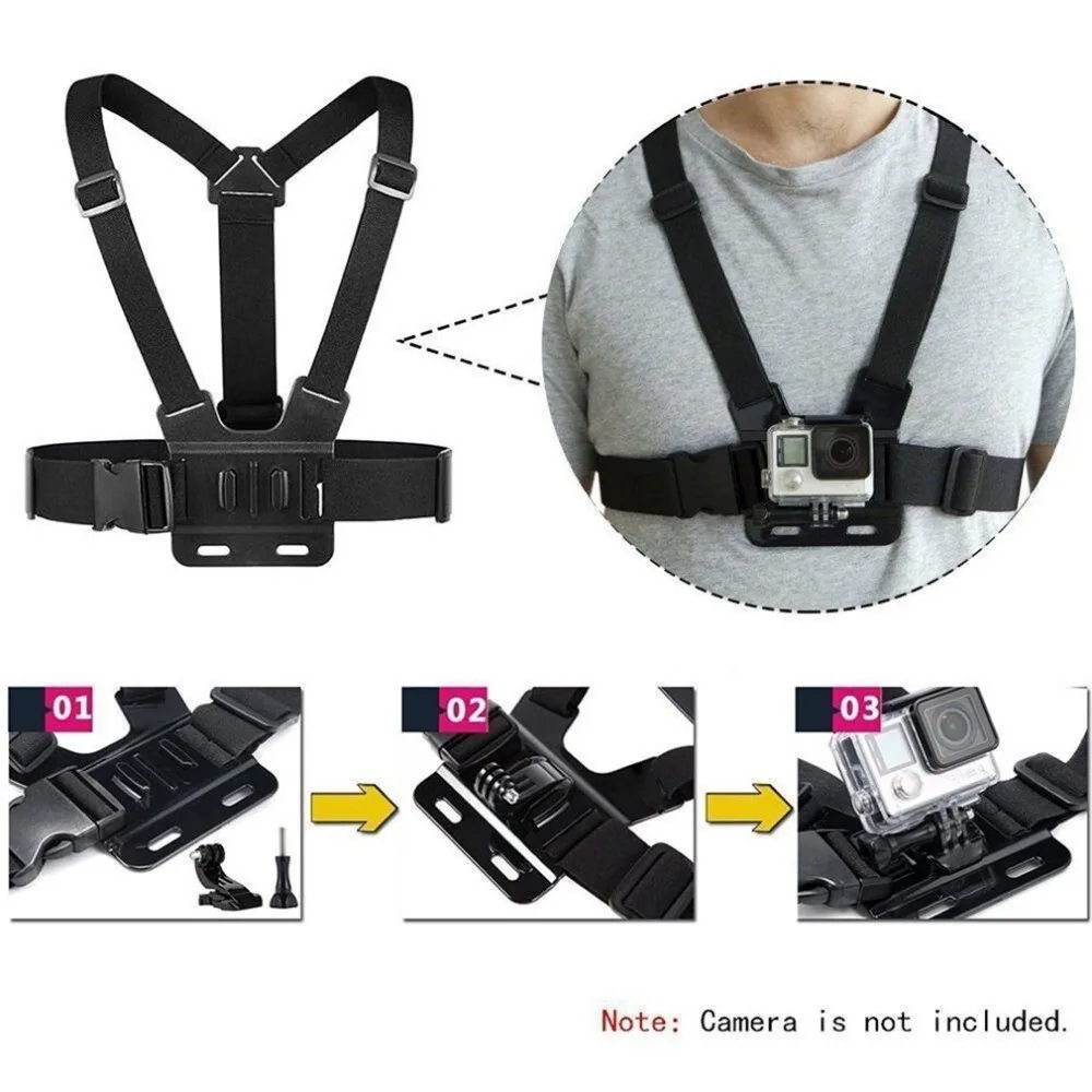 Chest Strap Rotate Phone Mount for iphone Smart Phone Belt Body Harness Holder for Gopro Hero 12 11 10 9 8 Insta360 Dji Camera