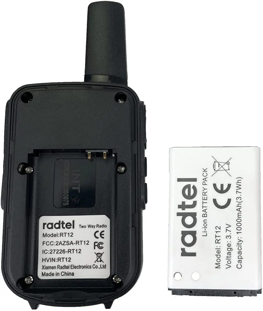 Mini Walkie Talkie Funkgeräte 1 oder 2 stücke Radtel RT12 Portable Two Way Radio PMR FRS Radio Communicator Walkie-Talkies für Hotel Business