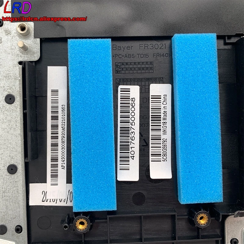 Casing Atas Penutup C Casing Asli Baru Palmrest dengan Keyboard Backlit Ibrani Israel untuk Laptop Sentuh Lenovo Y70-70 5CB0G59792