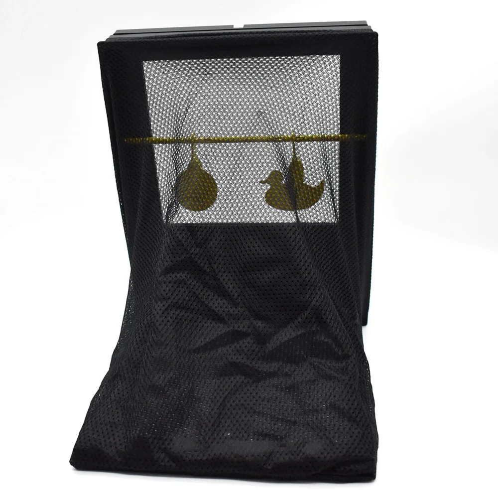 Self-Resetting Airsoft Shooting Target ABS BB'S Pellet Trap with Metal Spinner Target Inside Air Soft Pellet Trap Tartgets