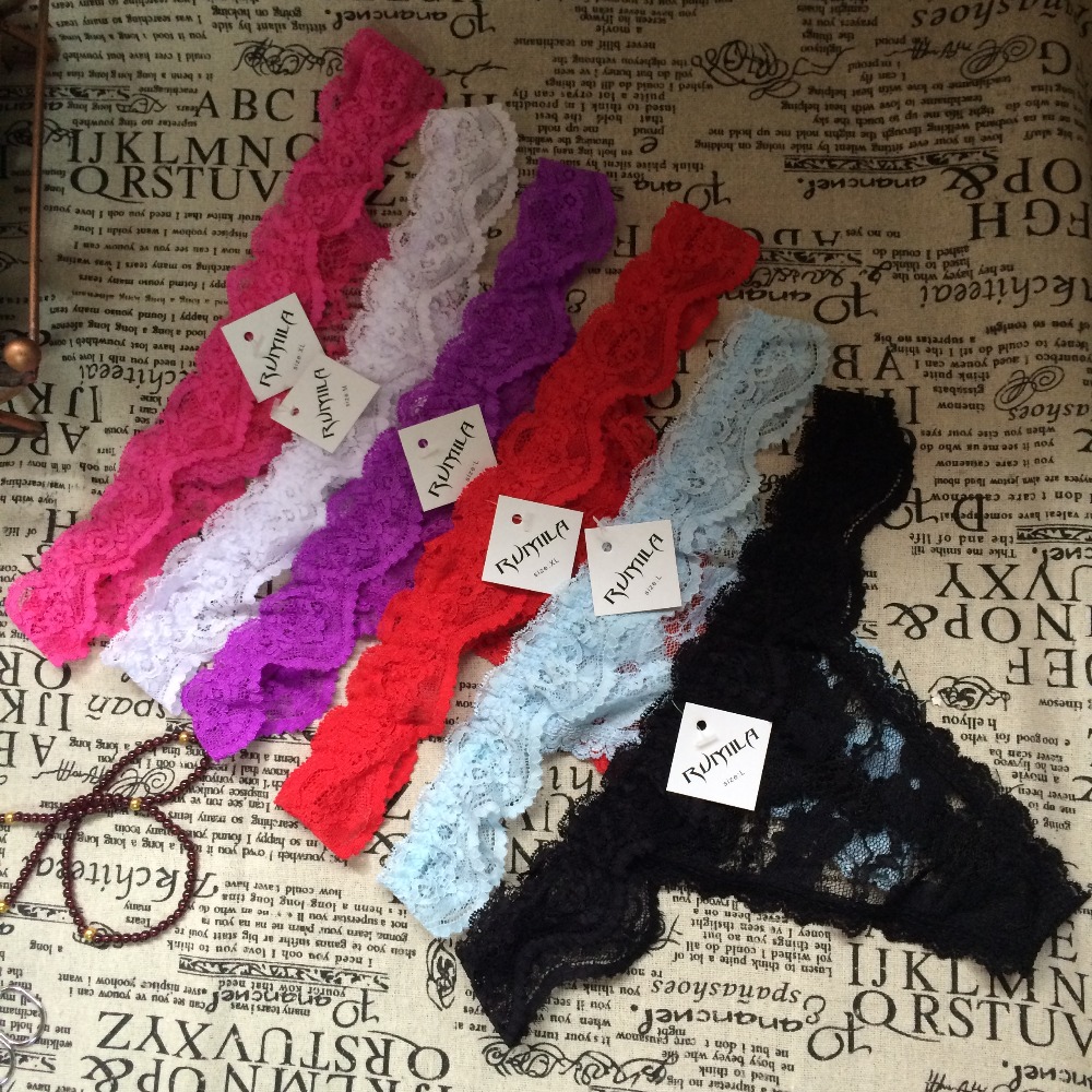 Tanga Sexy de encaje para mujer, ropa interior, bragas, parte trasera en T, envío gratis, 1 lote, zhx71