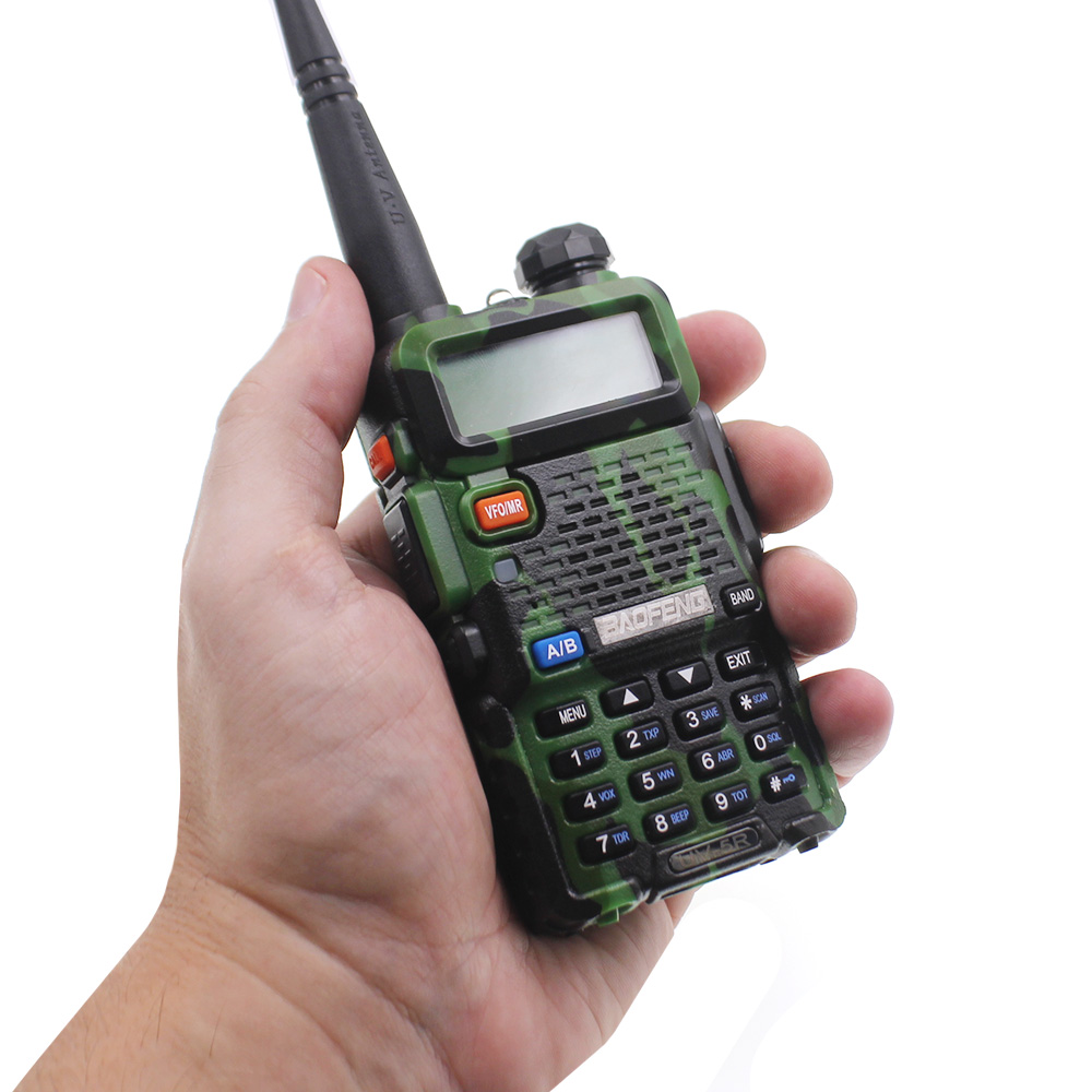 Baofeng UV-5R 5W Walkie Talkie UV Dual Band a lungo raggio portatile Ham CB Radio Ricetrasmettitore FM Radio bidirezionale Magazzino all'estero