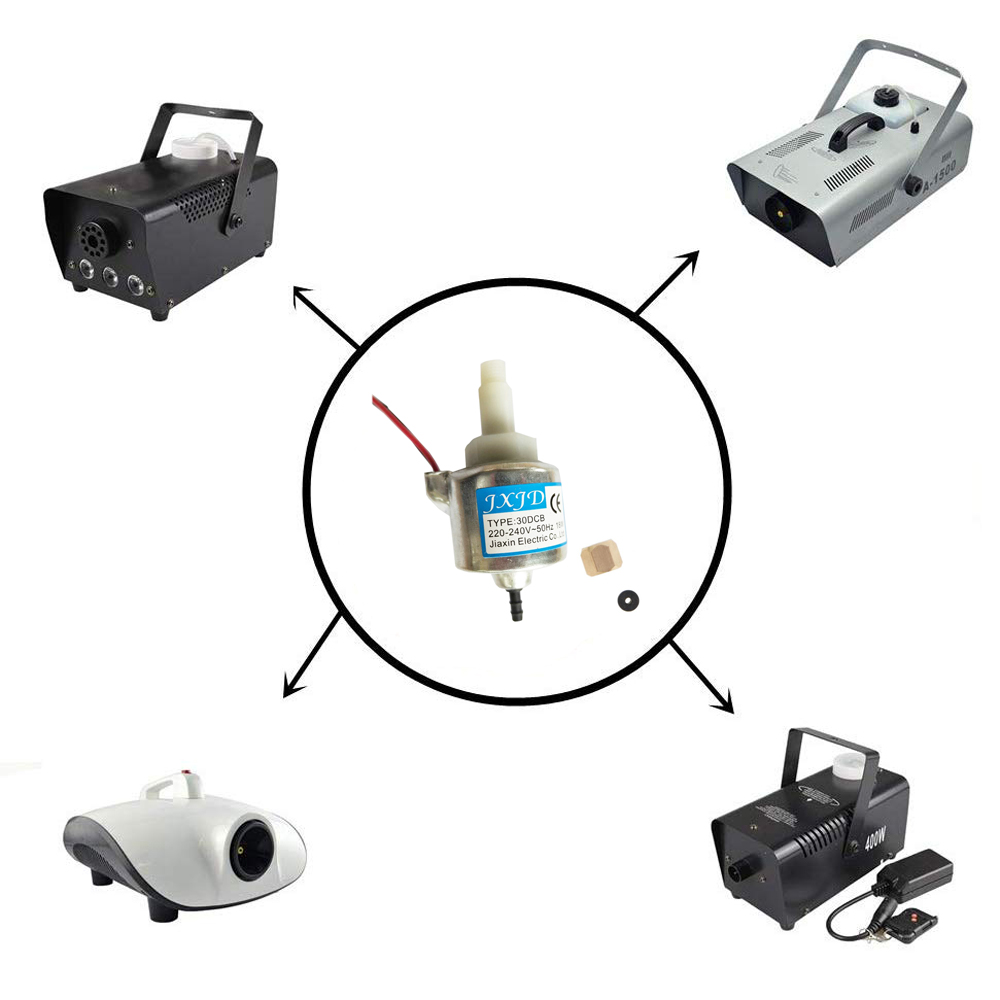 新しい 30DCB フォグマシンオイルポンプ 220 V/110 V AC 真鍮フォグスモークマシンオイルポンプ 400 ワット 600 ワット 900 ワット 50HZ ステージパーティーパワーポンプ部品