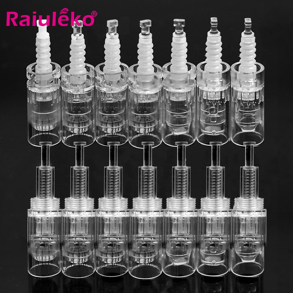 100/50/20/10 Stück Derma Pen Bajonettschraube Microneedling Patrone Dr.imp Pen Mikronadel 9 Pin/12 Pin/36 Pin/3D/5D Nano MYM MTS