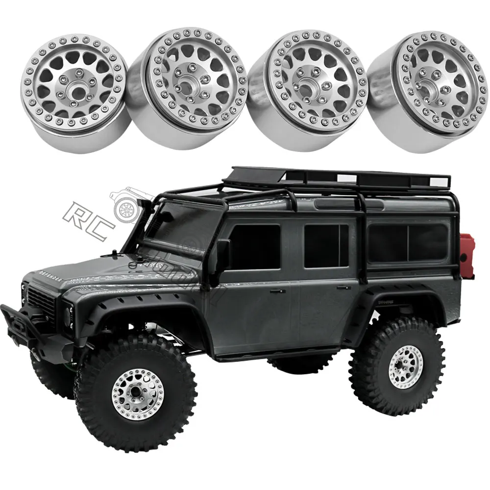 โลหะ 1.9 Beadlock ล้อสําหรับ 1/10 Hsp Redcat Rc4wd WRAITH Tamiya Axial SCX10 D90 HPI RC รถอะไหล่